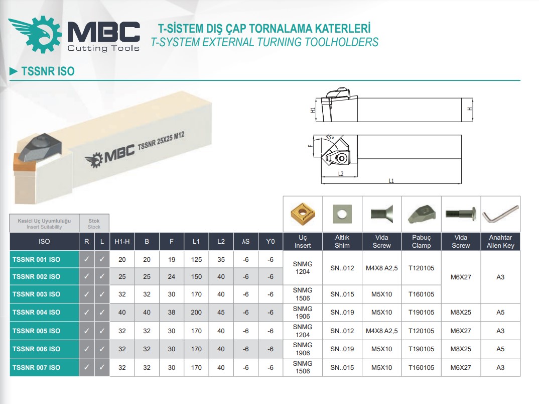 Soustružnický nůž TSSNL 001 ISO 20x20 (12)