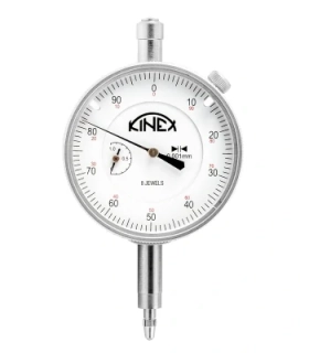 Úchylkoměr číselníkový KINEX 0-1 mm/60 mm/0,001 mm, ČSN EN ISO 463, ČSN 25 1811, ČSN 25 1816
