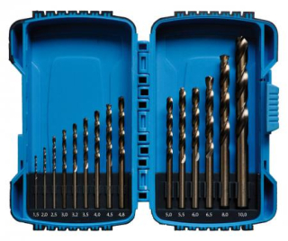 Sada vrtáků 1,5-10mm 15dílů cobalt (Na NEREZ)
